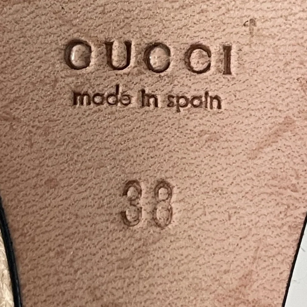 AUTHENTIC GUCCI RESORT COLLECTION WEDGES